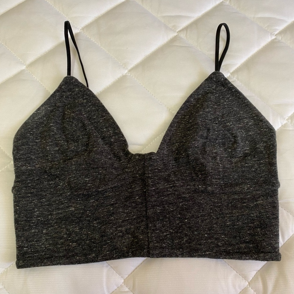 Wilfred Cropped Bustier Top - US M